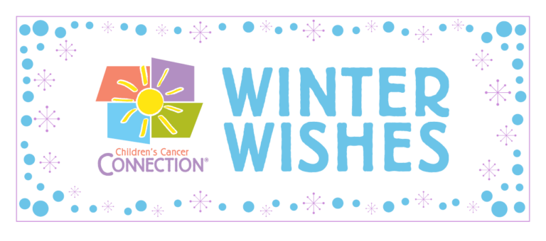 winter wishes blue text graphic